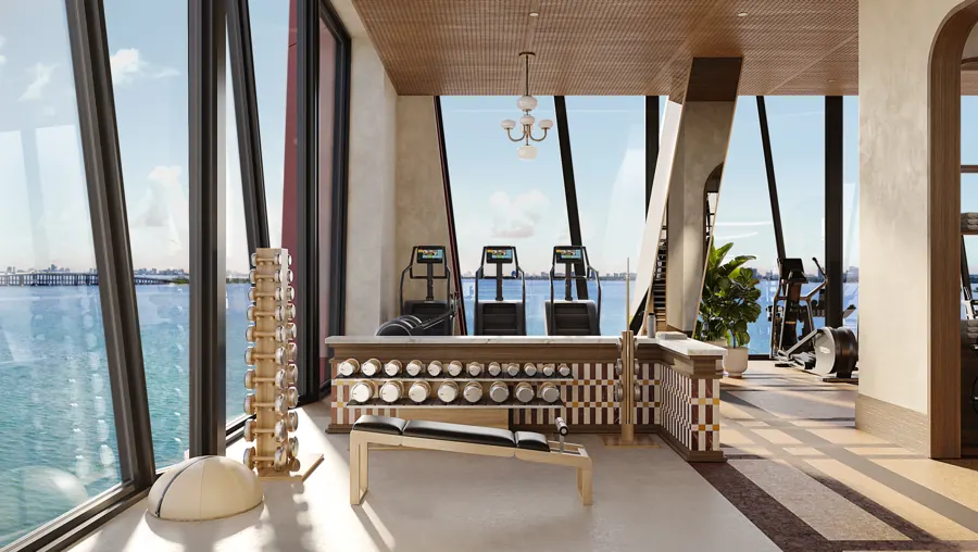 Villa Miami fitness center