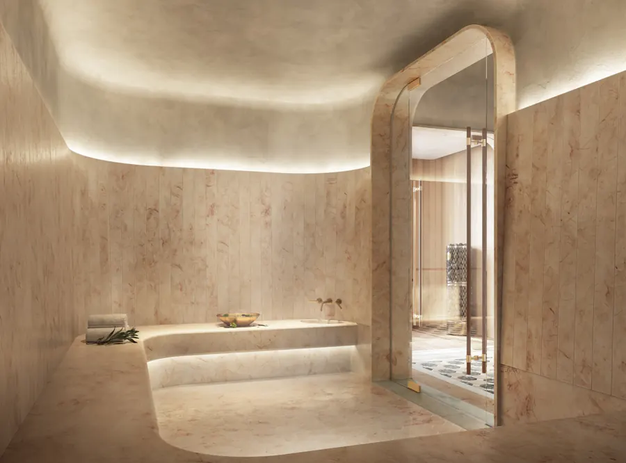 Villa Miami herbal steam room
