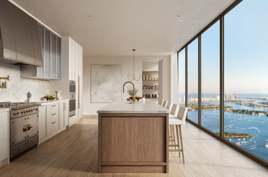 Villa Piano open kitchen