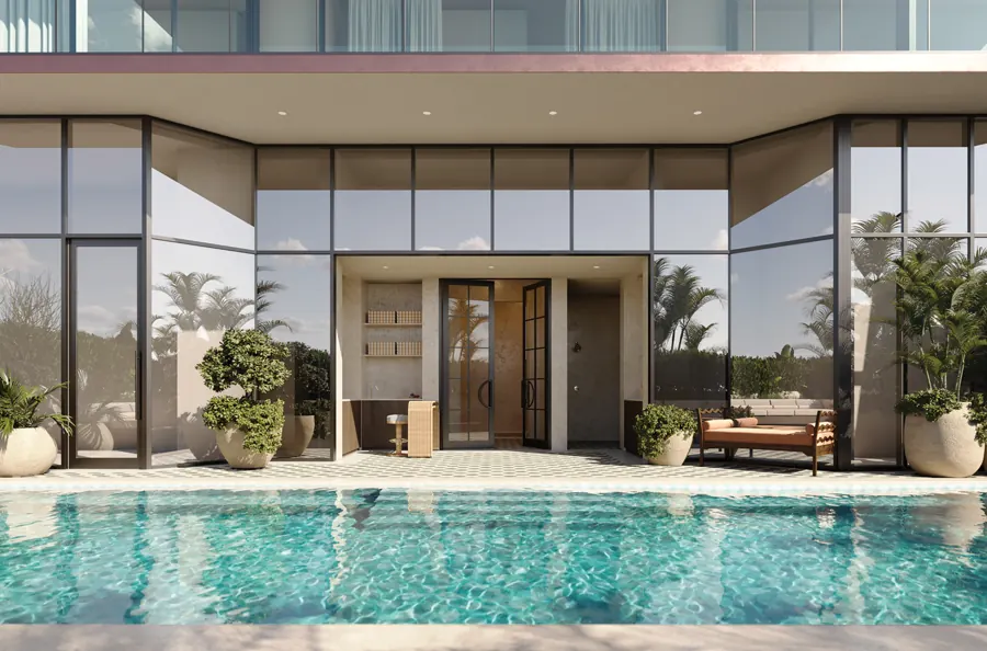 Pool deck