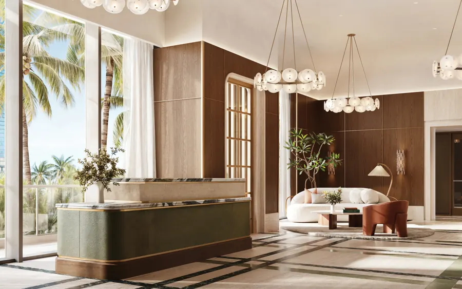 Villa Miami reception