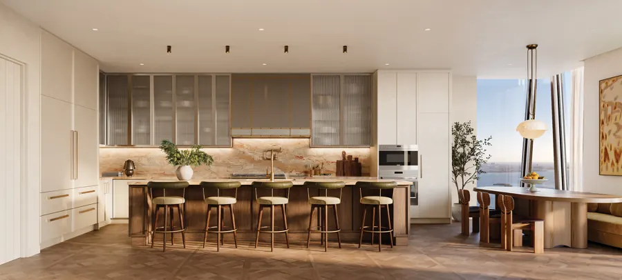 Villa Triplo Chef’s kitchen