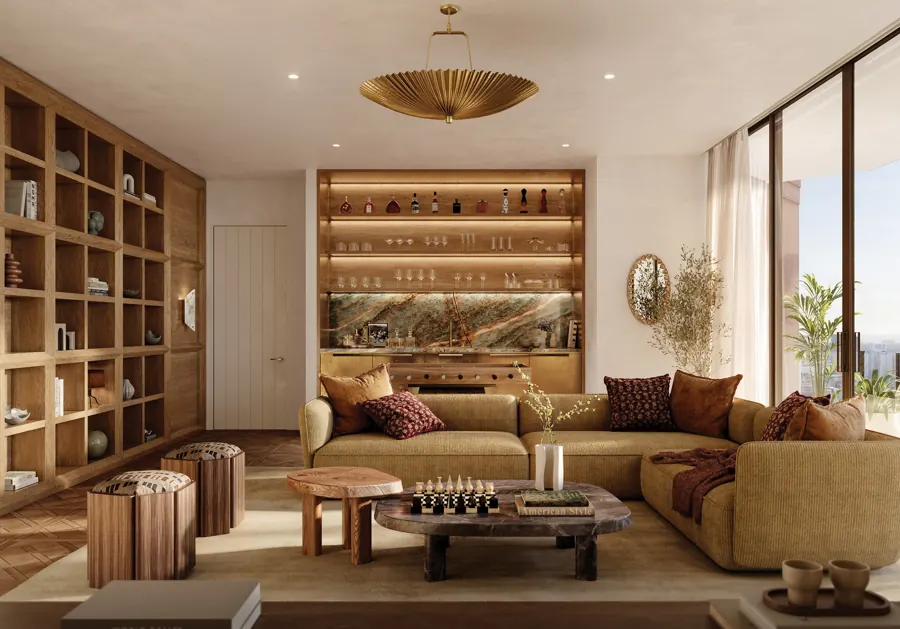 Villa Triplo Family rec room